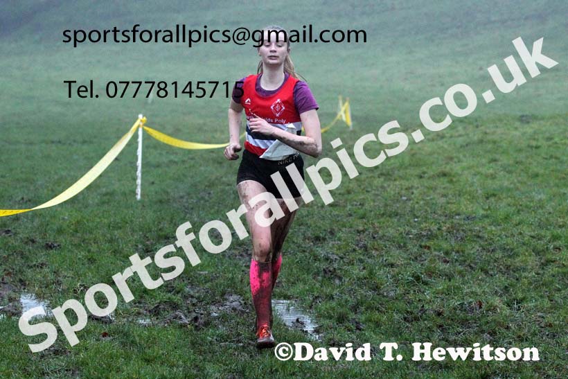 Womens under-17s and under-20s, NECAA Junior Cross Country Relays, Thornley Farm, Peterlee, Saturday, December 12th. Photo: David T. Hewitson/Sports for All Pics